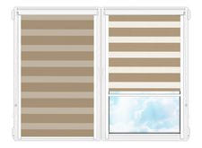 Рулонные кассетные шторы День Ночь новара 1901 цена. Купить в «Мастерская Жалюзи»